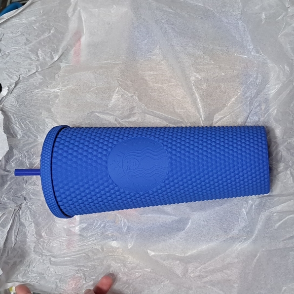 Starbucks Other - Starbucks matte blue cup